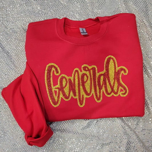 Generals Sparkle Crewneck