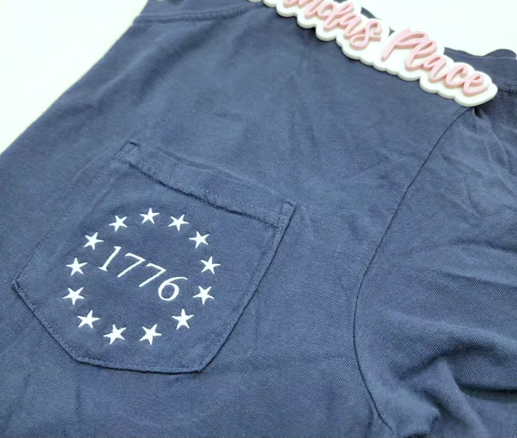 1776 July 4th Pocket Tee