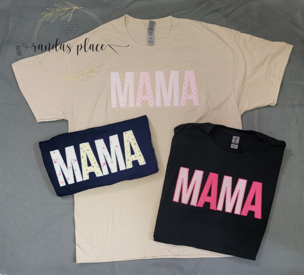 Custom MAMA Tee with Infant Apparel