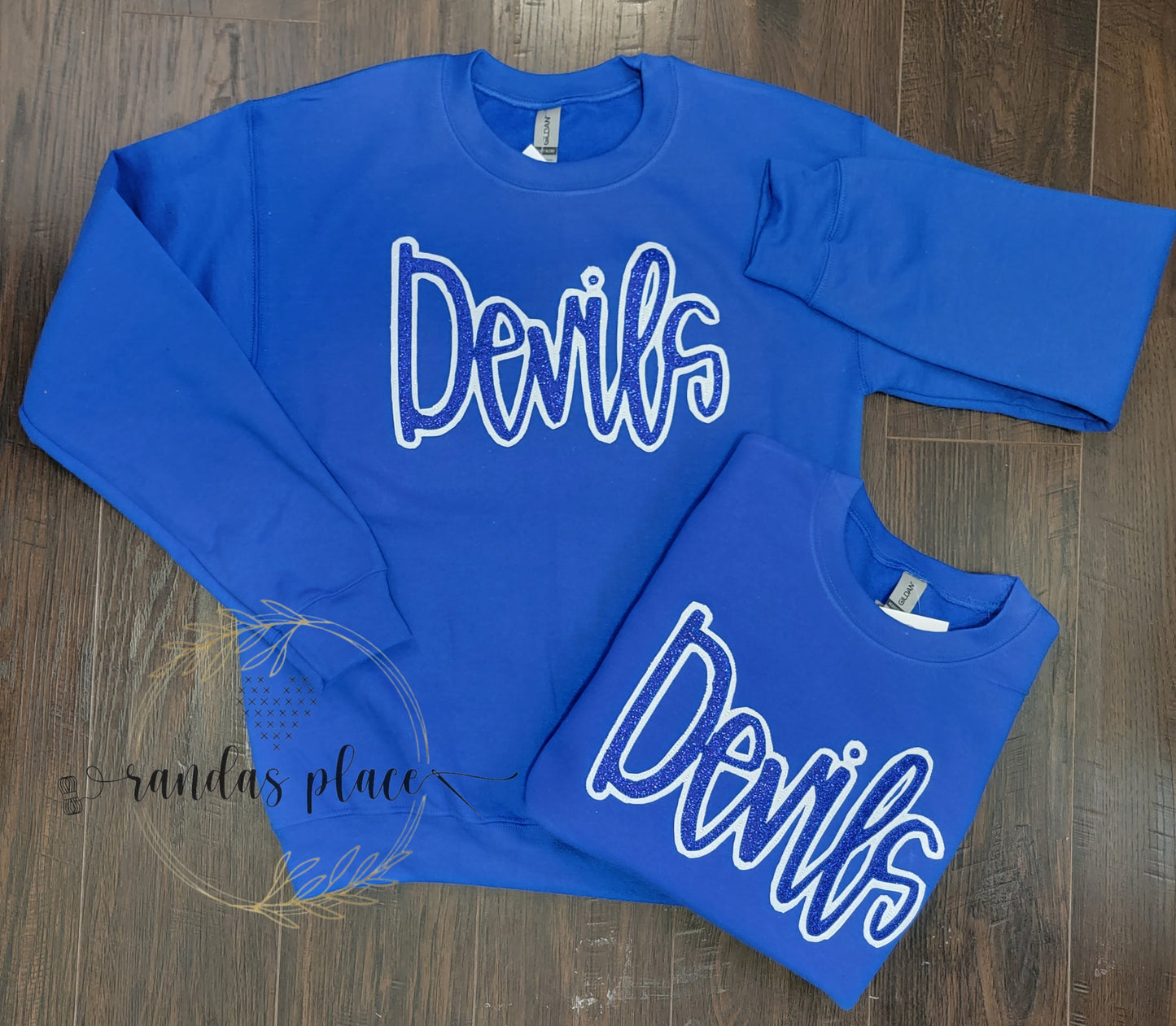 Devils Sparkle Crewneck