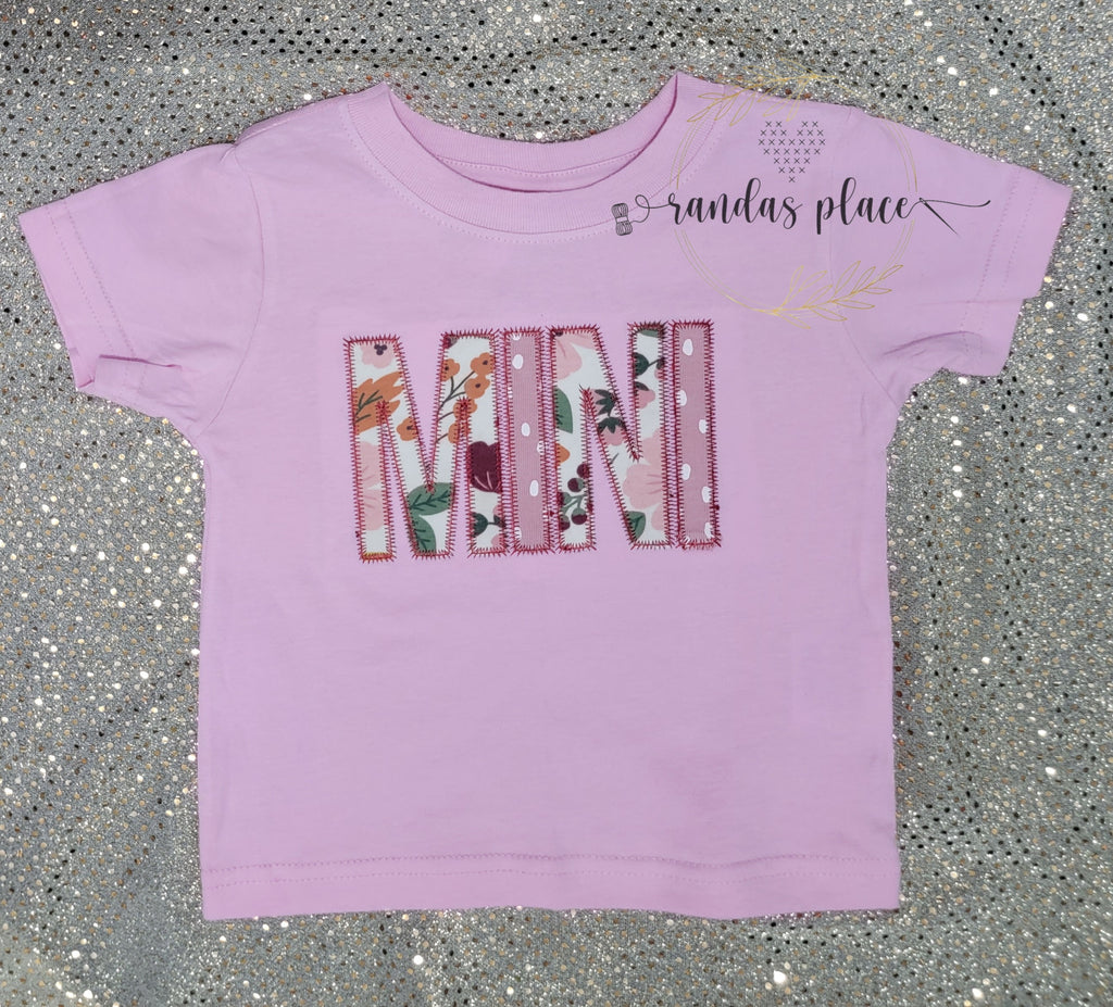 Custom MINI Tee with Infant Apparel