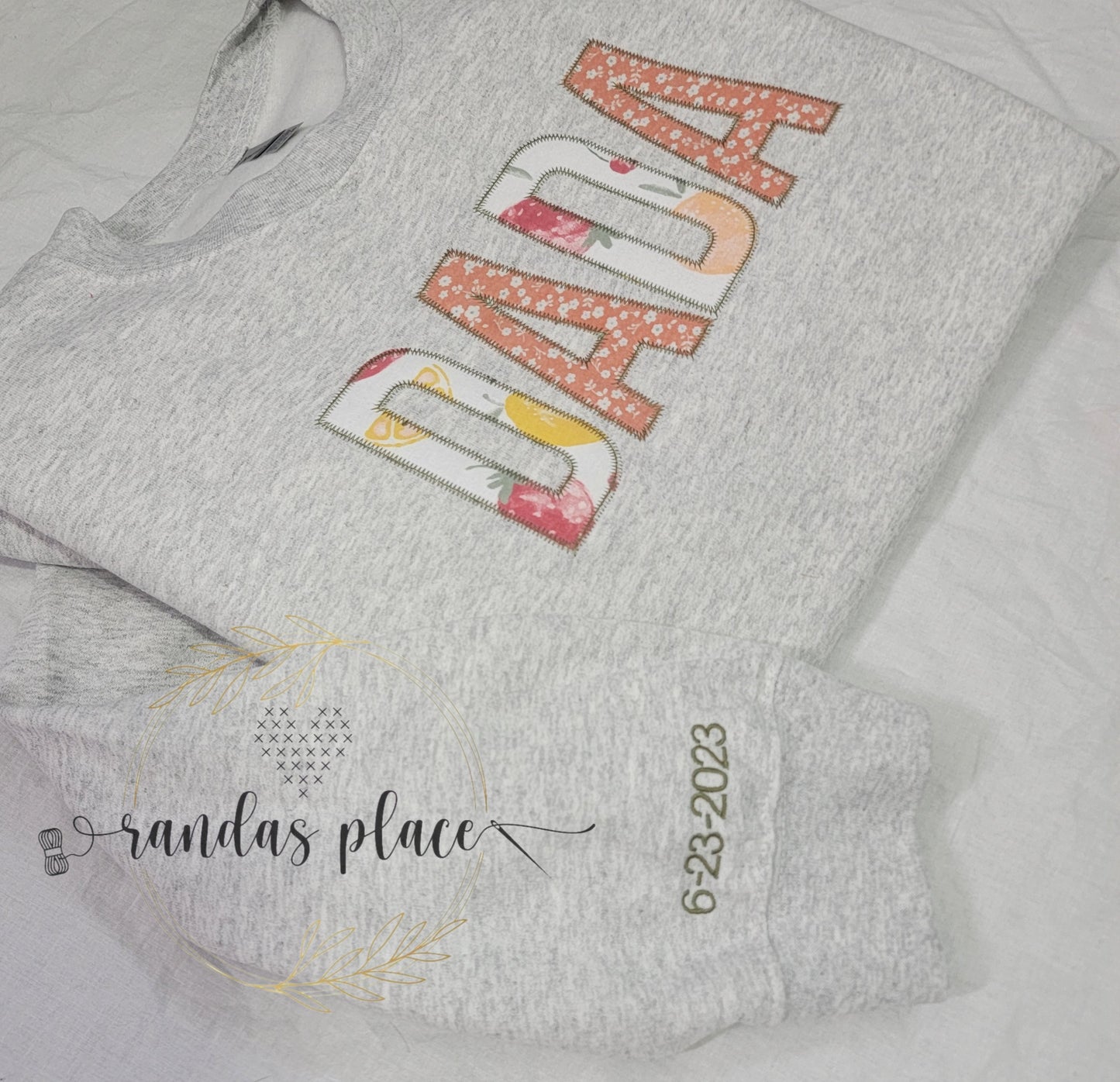 Custom DADA Crewneck with Infant Apparel