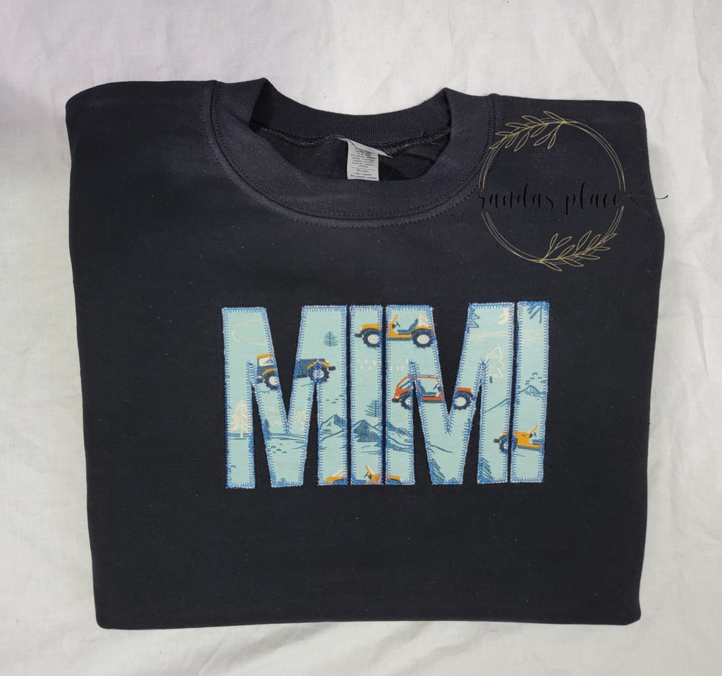 Custom MIMI Crewneck with Infant Apparel 3XL-5XL