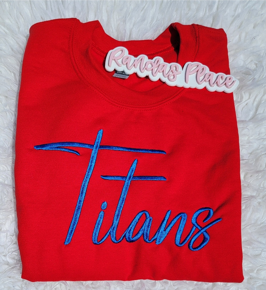 Scott County Script Crewneck