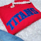 Titans Sparkle Comfort Color Tee