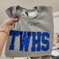 TWHS Velvet Crewneck