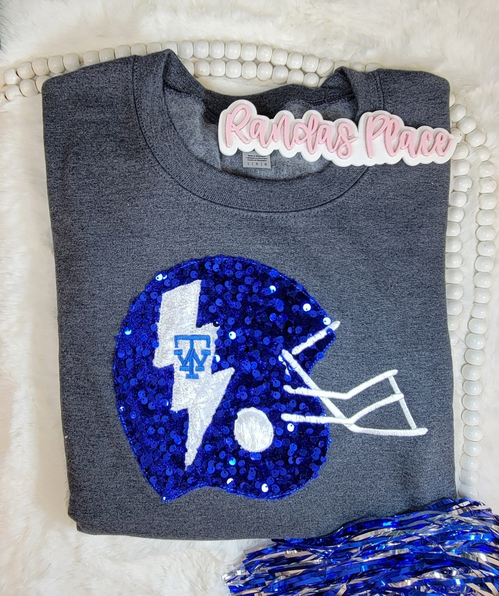 Thomas Walker Helmet Sequence Crewneck