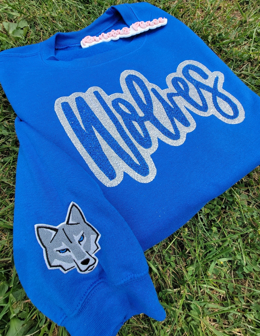 Wolves Sparkle Crewneck