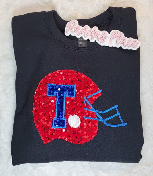 Titans Helmet Sequence Crewneck