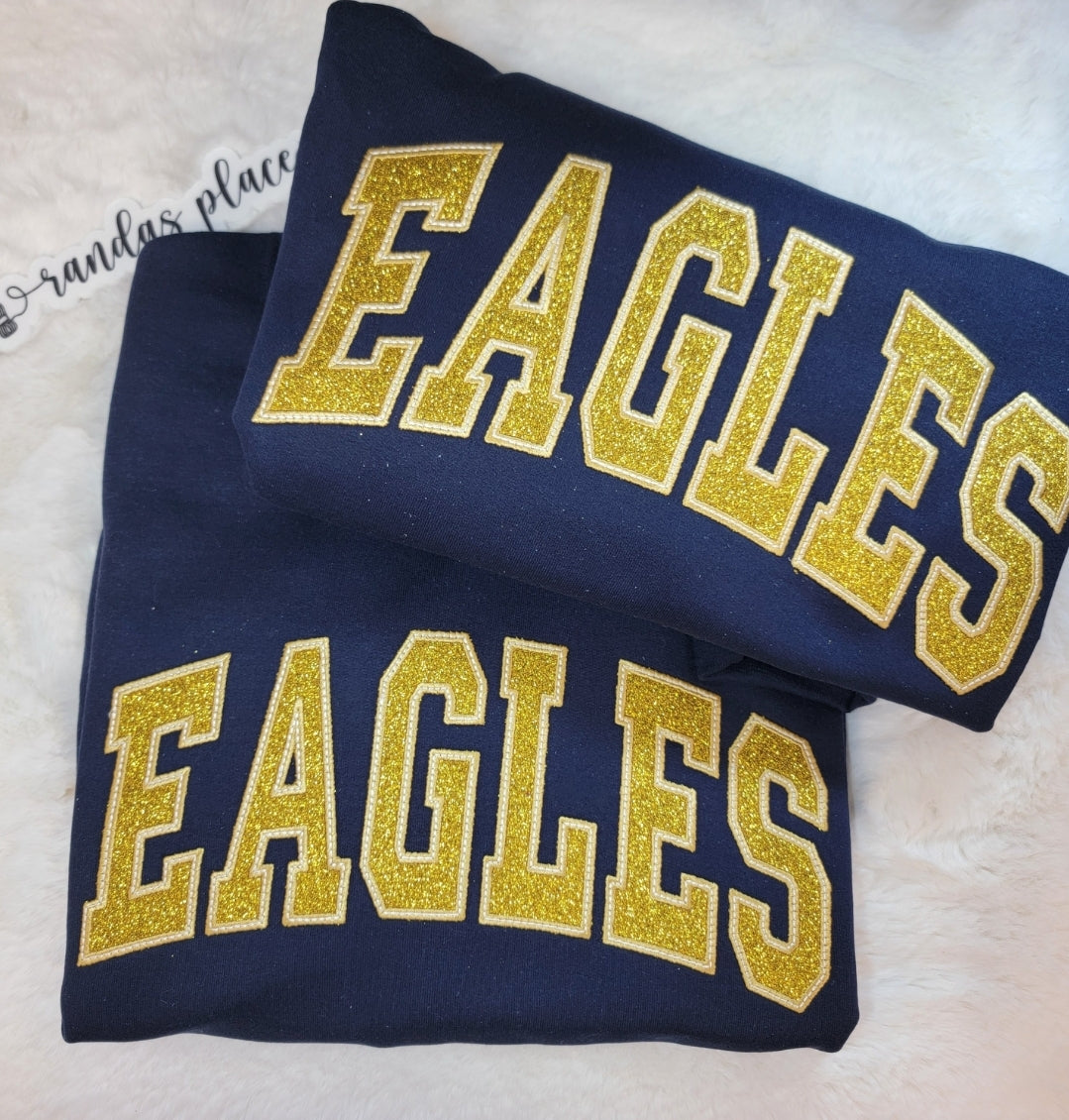 Eagles Sparkle Crewneck