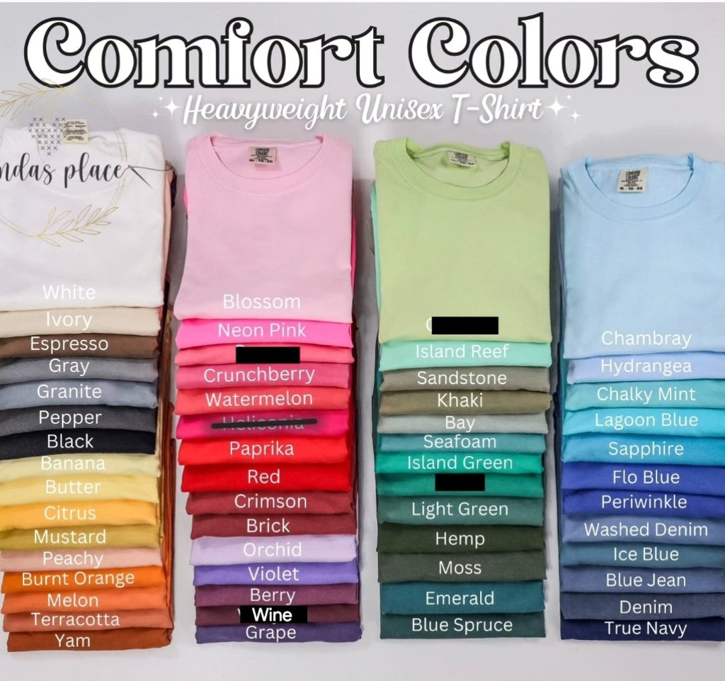Game day Baseball Comfort Color Tee