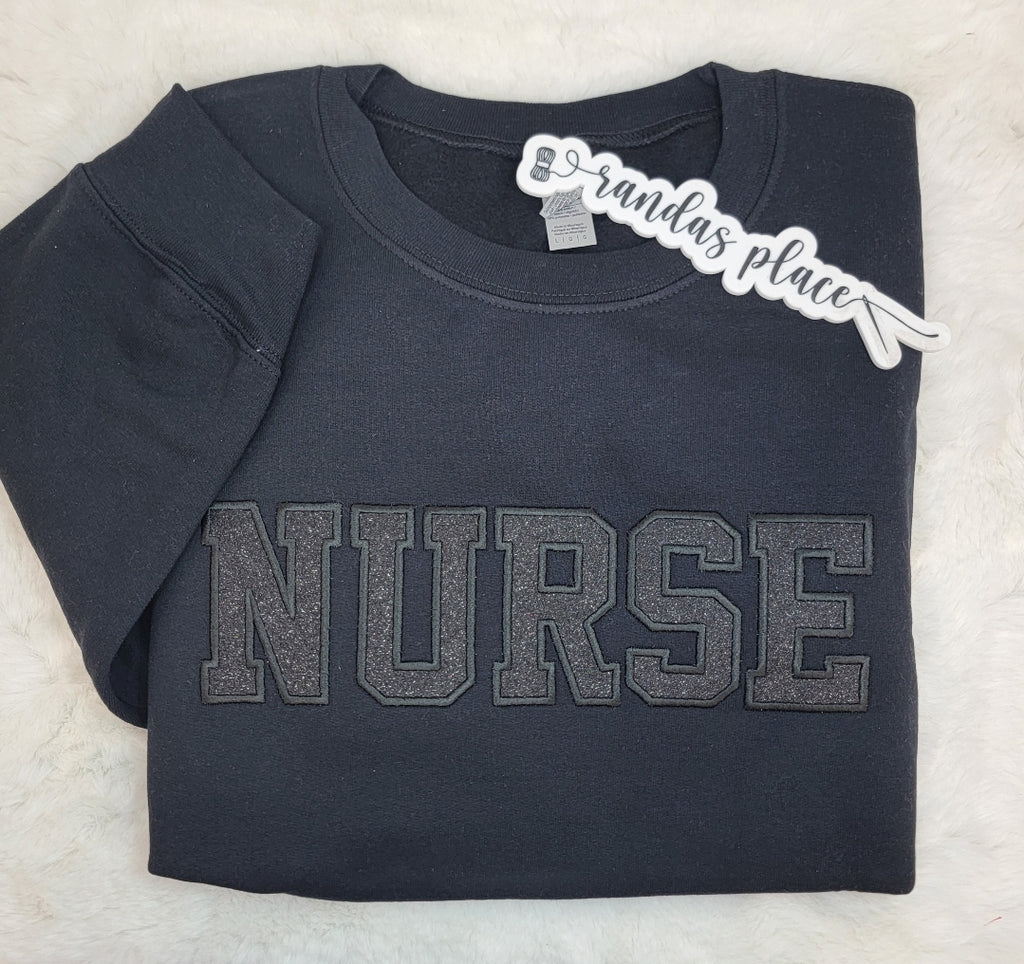 Sparkle Nurse Crewneck