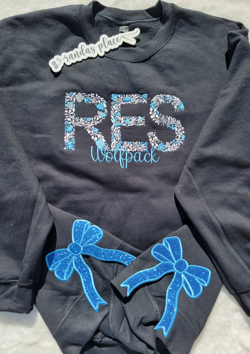 Ridgeview Elementary School Floral Crewneck