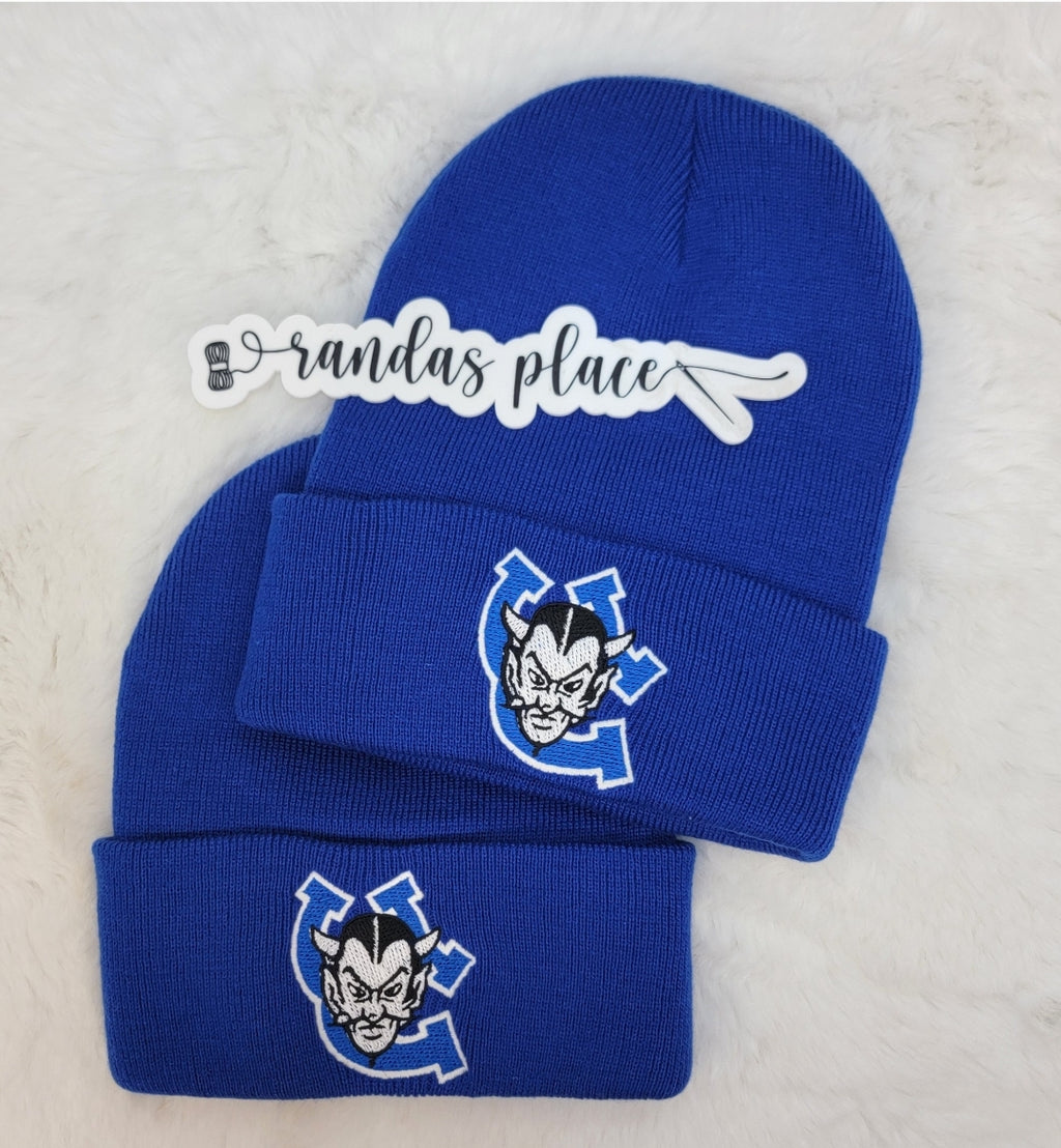Unicoi Blue Devils Beanie