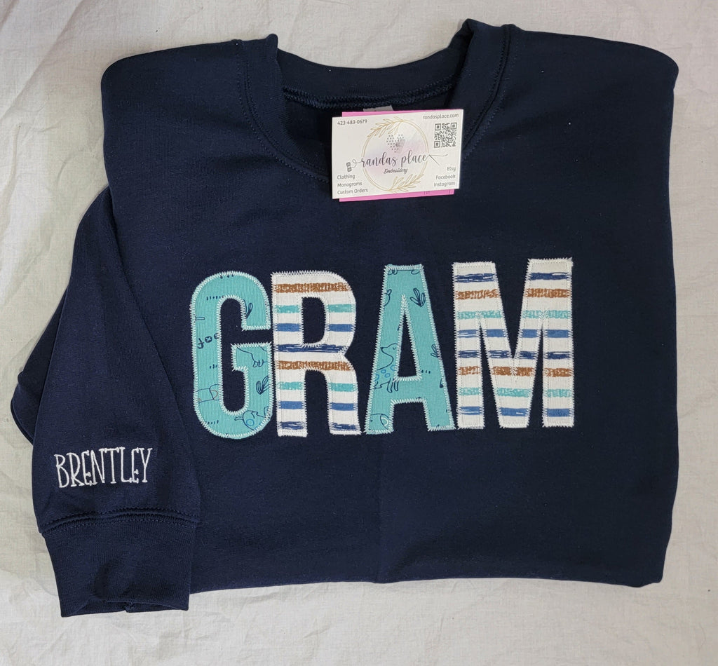 Custom NAME Crewneck with Infant Apparel 3XL-5XL