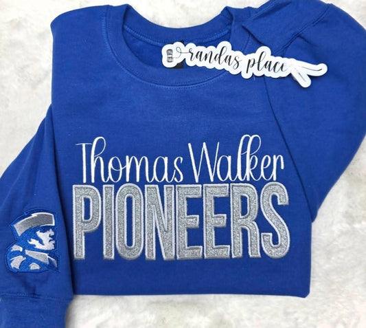 Thomas Walker Pioneers Sparkle Sweatshirt