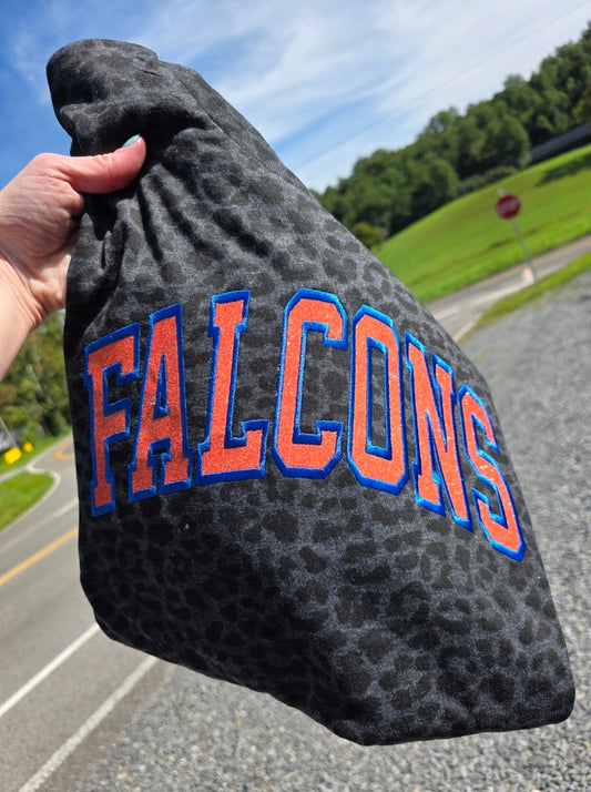 Falcons Sparkle Leopard Tee