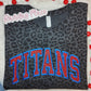 Twin Springs Titans Sparkle Leopard Tee