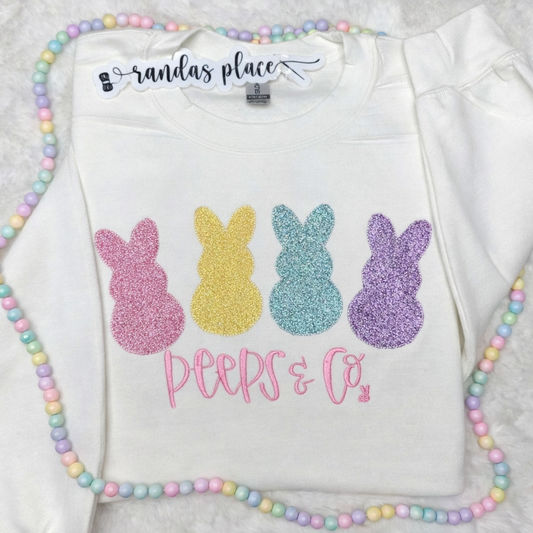 Peeps & Co. Sparkle Crewneck