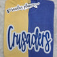 Dryden Crusaders Split Sparkle Tee