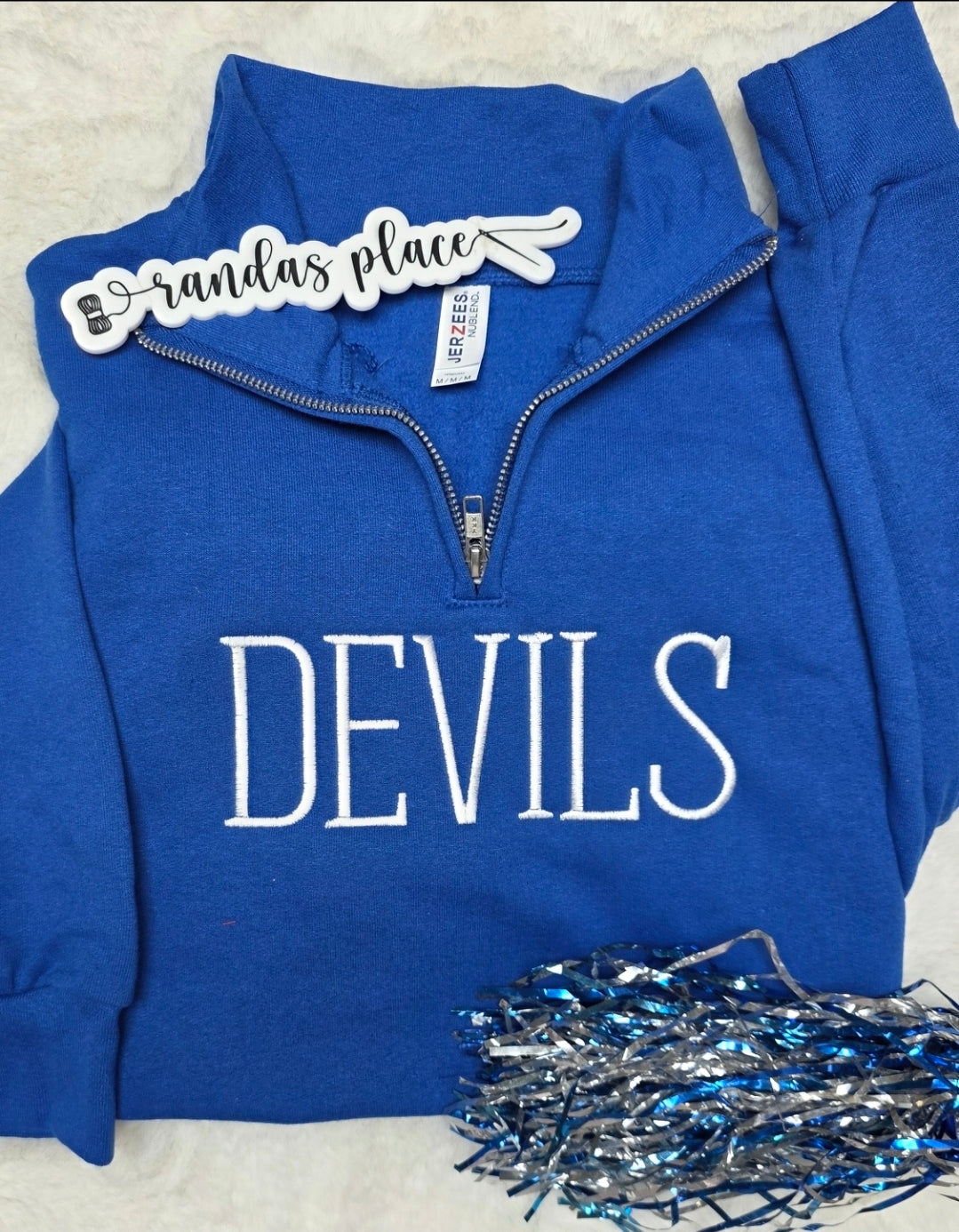 Devils Quarter Zip