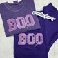 BOO Classic Halloween Sparkle Sweatshirt