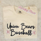 Union Bears Baseball Comfort Color Tee