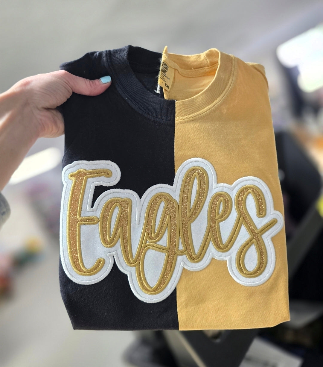 Custom Order Split Sparkle Tee