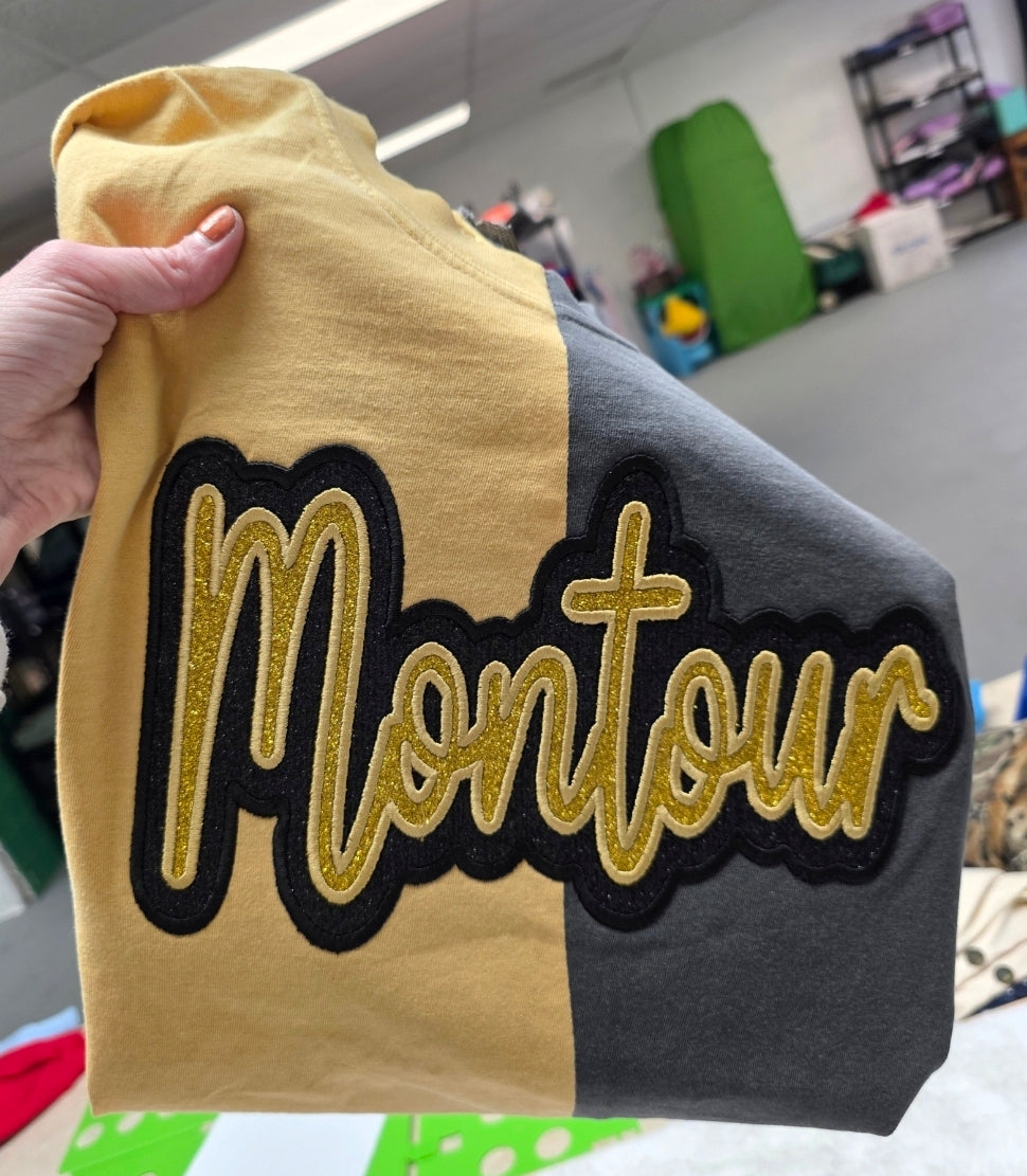 Custom Order Split Sparkle Tee