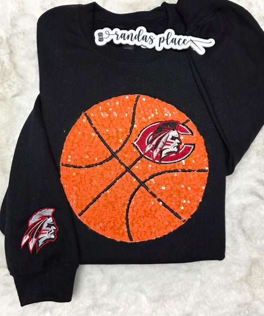 Central Warriors Basketball Sequence Tee/Sweatshirt