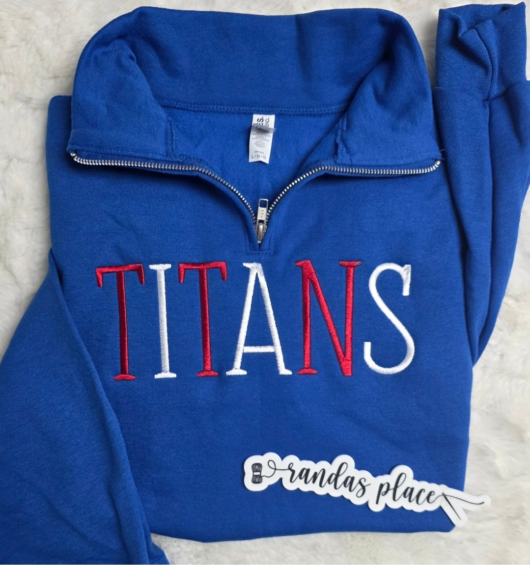 Twin Springs Titans Quarter Zip