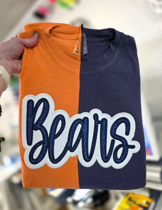 Bears Split Sparkle Tee