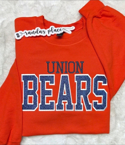 Union Bears Sparkle Crewneck