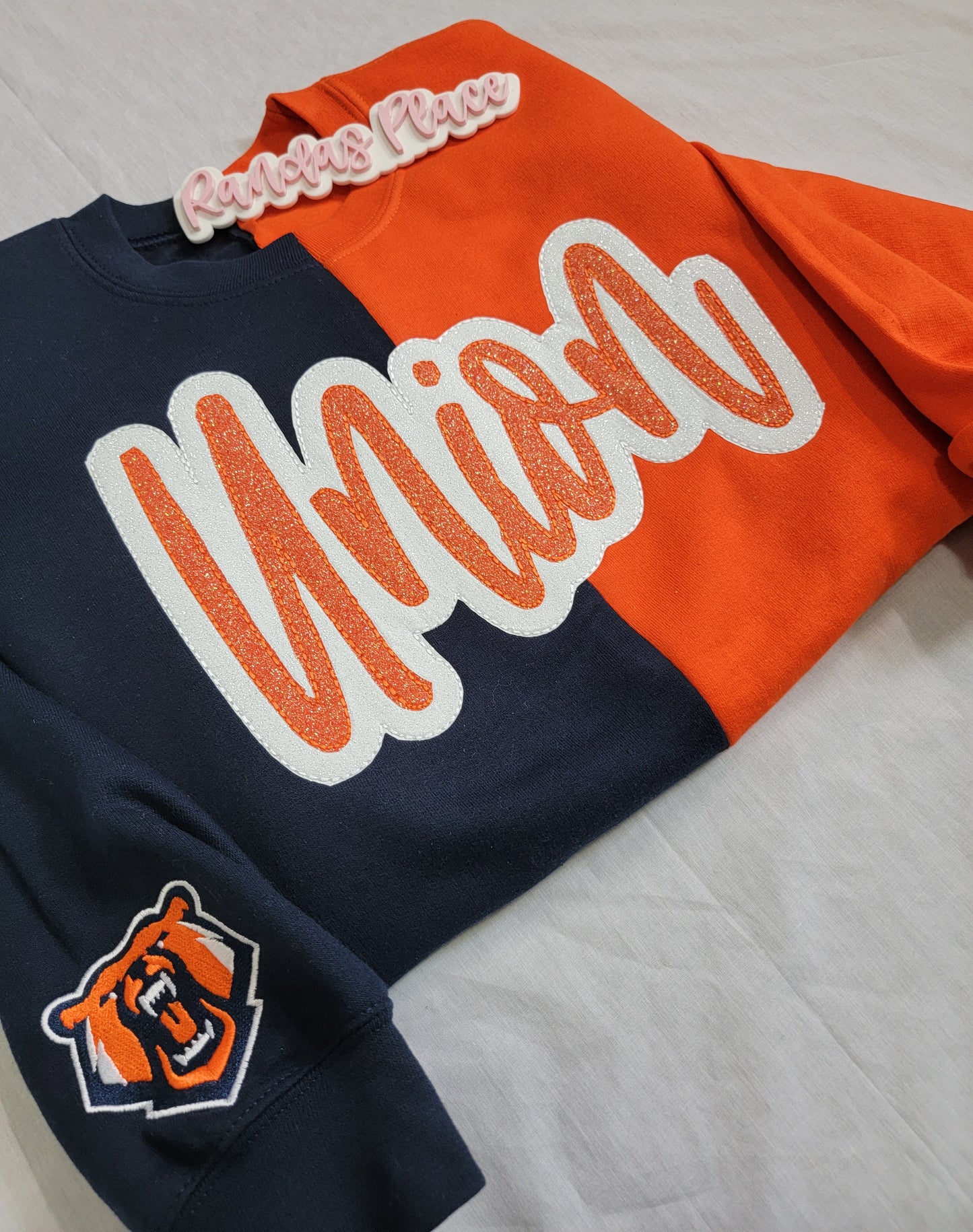 Union Split Sparkle Crewneck