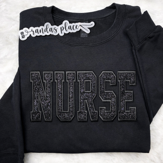 Sparkle Nurse Crewneck