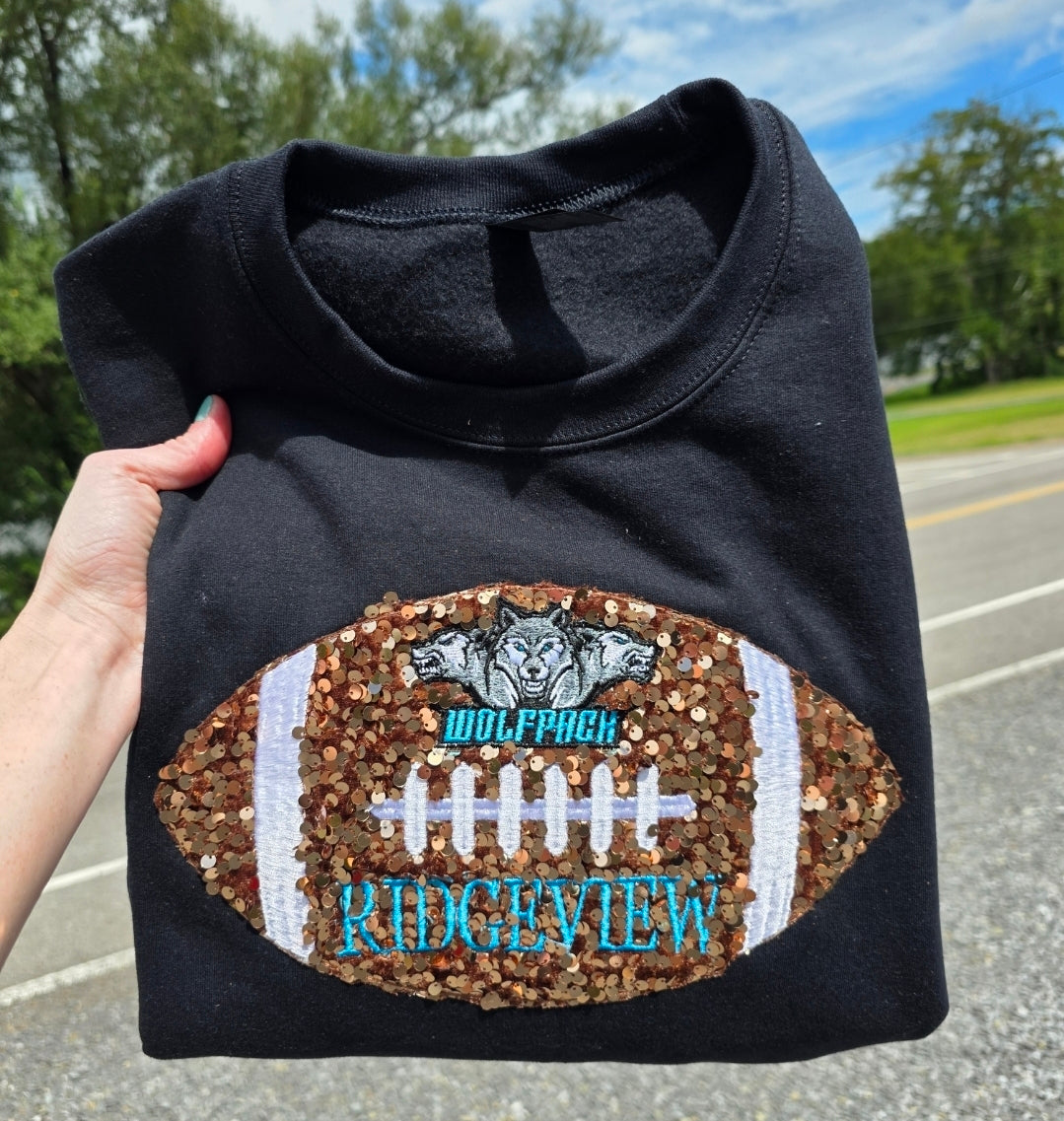Ridgeview Wolfpack Football Sequence Sweatshirt