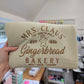 Mrs Claus Gingerbread Chrstmas Crewneck