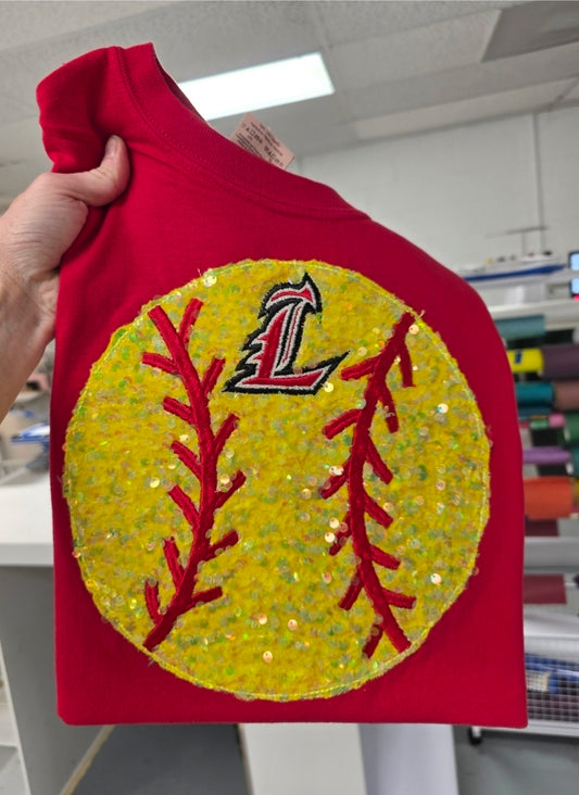 Lebanon Pioneers Sequence Softball Sweatshirt/Tee