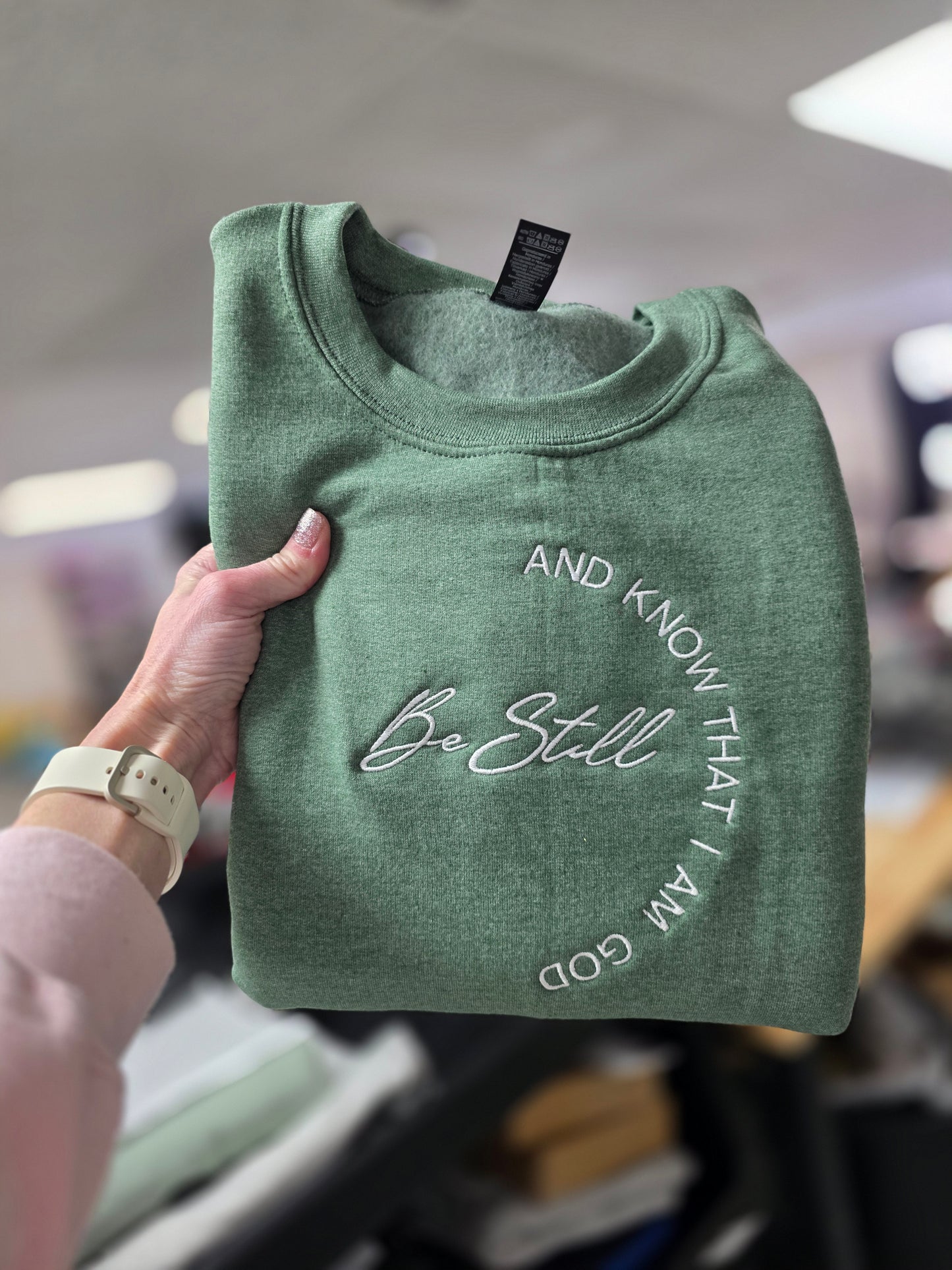 Be Still & Know That I Am God Tee/Sweatshirt