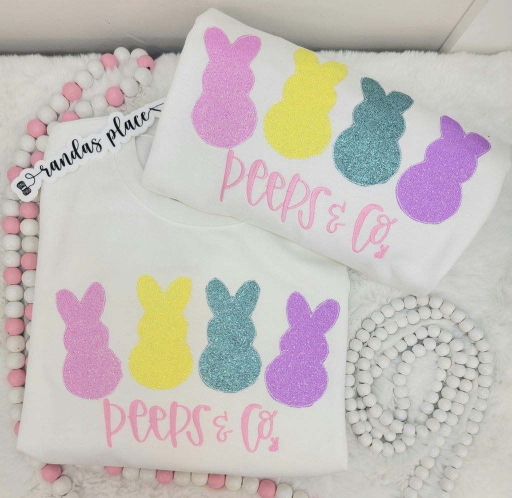 Peeps & Co. Sparkle Crewneck