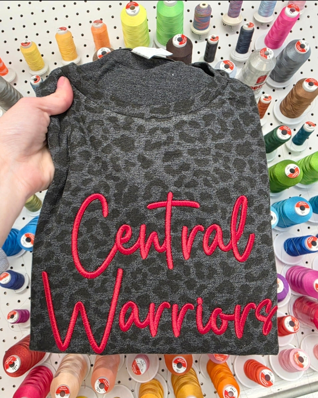 CUSTOM Leapord Puff Tee/Sweatshirt