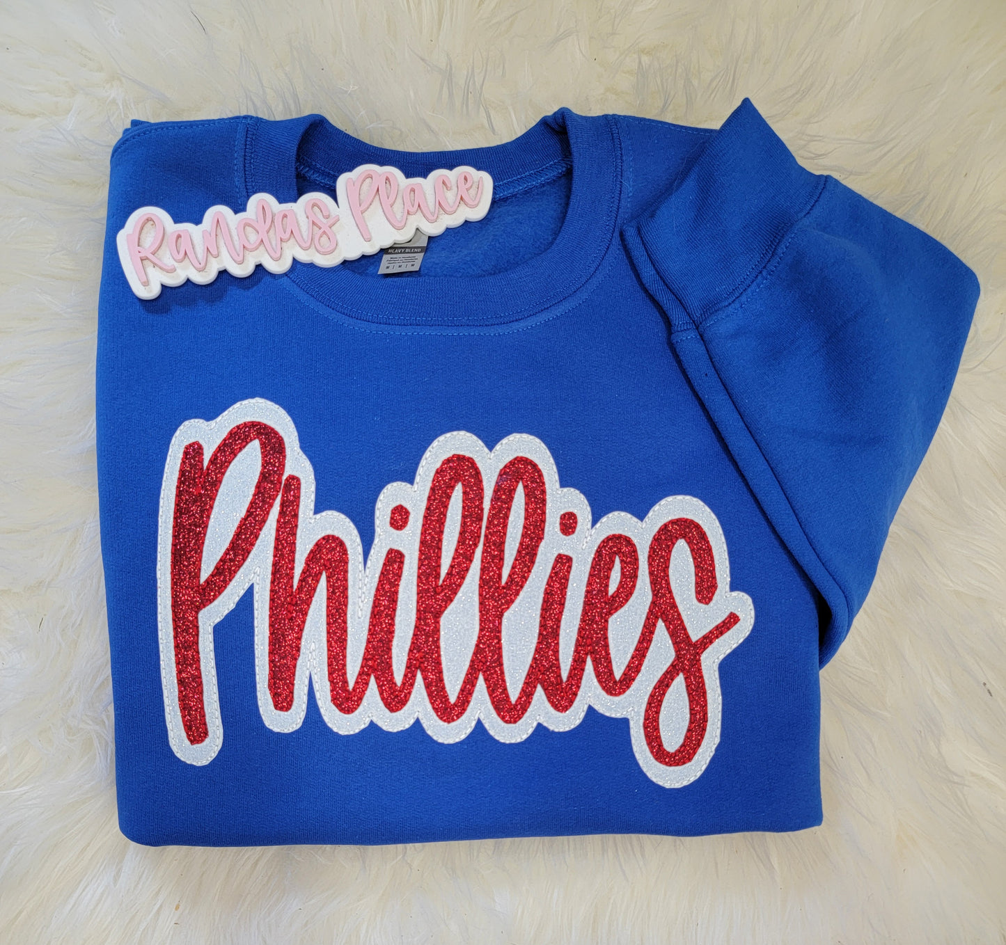 Phillies Sparkle Crewneck