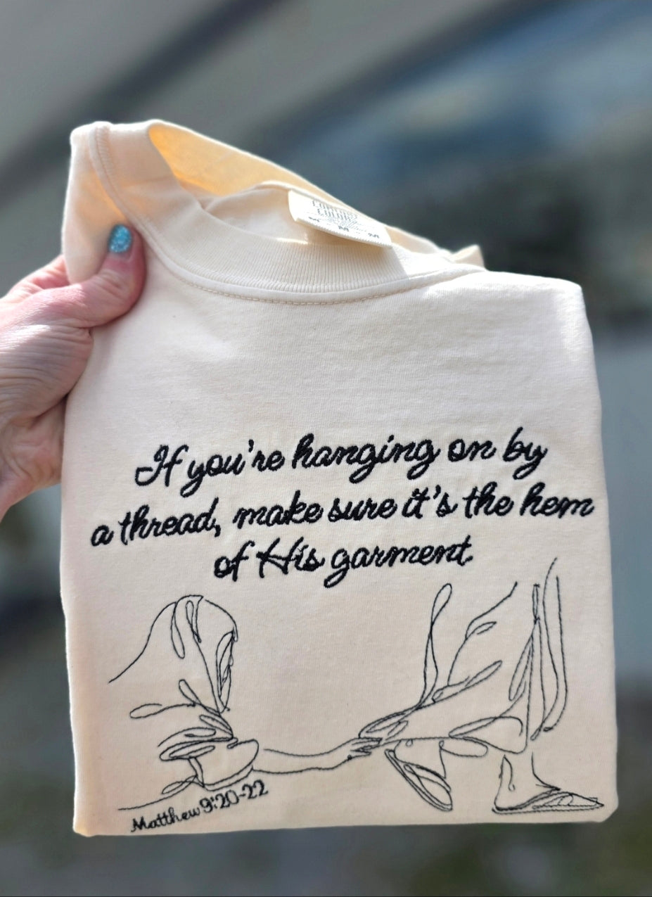 Hanging By A Thread Sweatshirt/Tee