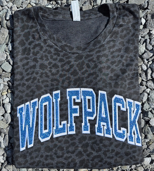 Ridgeview Wolfpack Sparkle Leopard Tee