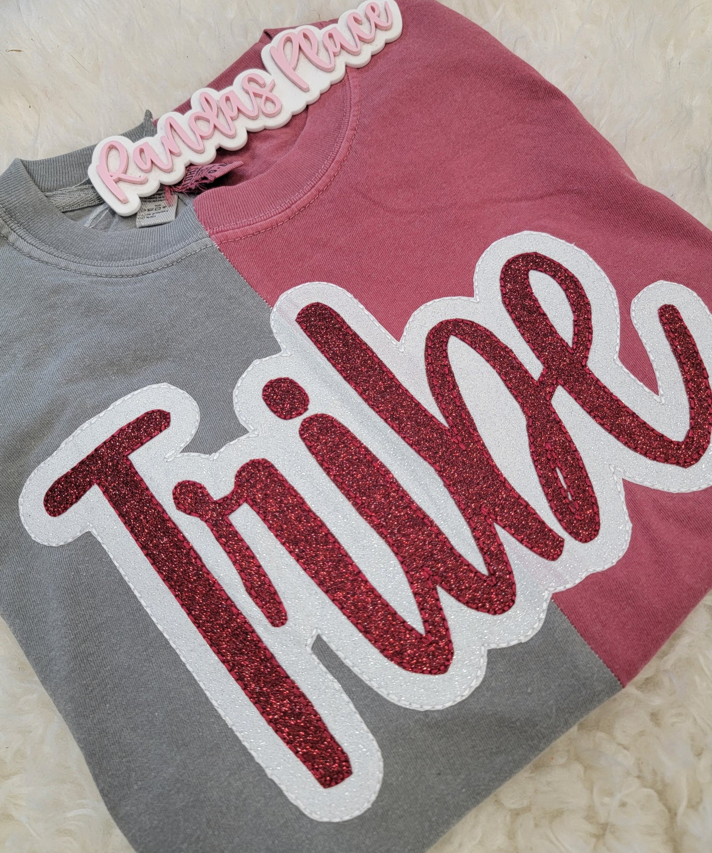 Tribe Split Sparkle Tee