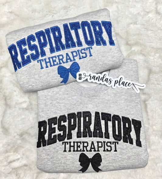 Sparkle Respiratory Therapist Crewneck