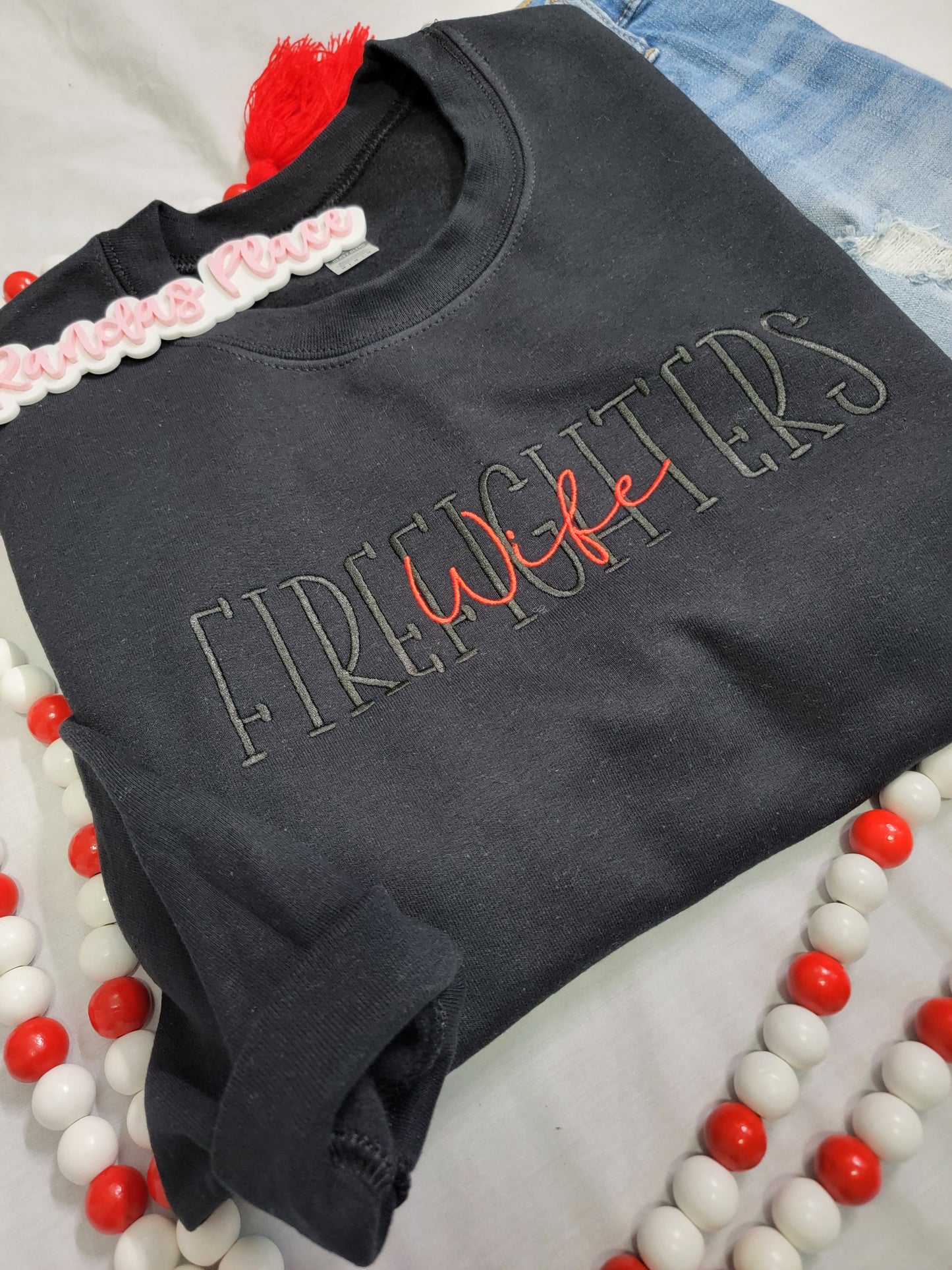 Firefighters Wife Crewneck