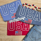 USA Classic Flag Comfort Color Tee