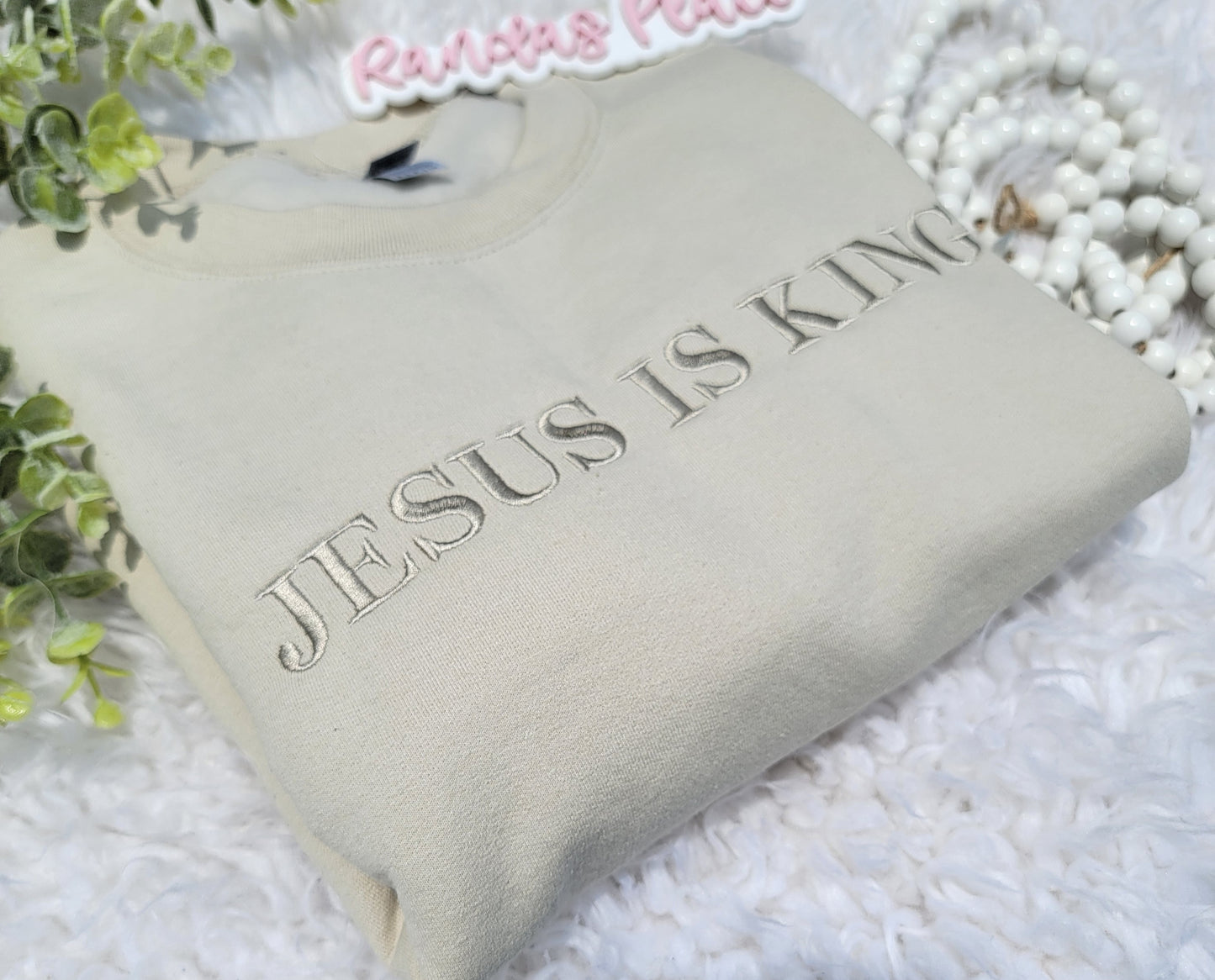 Jesus is King Crewneck