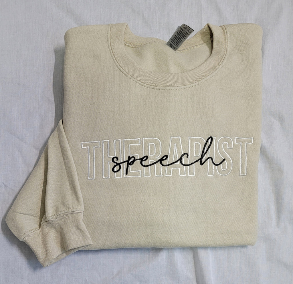 Speech Therapist Crewneck